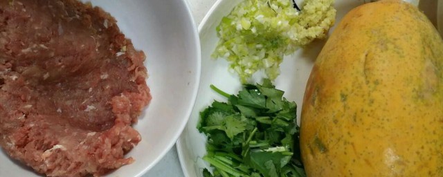 木瓜肉丸汤怎样做 木瓜滚肉丸汤的做法