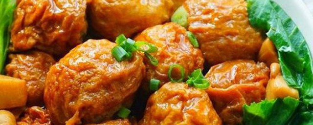 面筋酿肉怎样做 面筋酿肉的做法