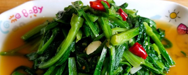 油麦菜该怎样做 油麦菜家常做法次序