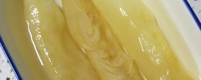 花胶用冷水泡还是热水泡 花胶怎样泡