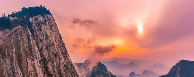 西岳为何叫华山 西岳华山的来历
