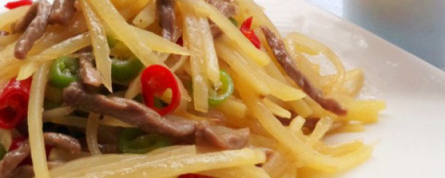 雪豆牛肉丝如何做 雪豆牛肉丝做法介绍