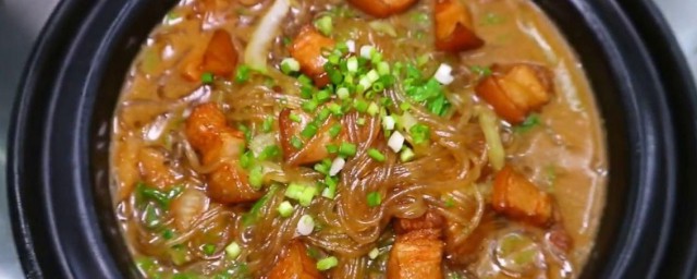 熟猪蹄炖粉条的做法 熟猪蹄炖粉条制作的技巧有什么