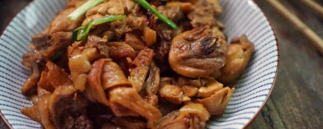 爆炒土鸡肉的家常做法 做爆炒土鸡肉次序