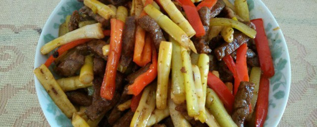 山椒笋尖炒肉做法 做山椒笋尖炒肉流程