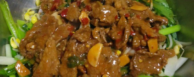 一碗水煮牛肉片的做法 如何做水煮牛肉片