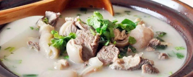 滋补羊肉汤做法 怎么做滋补羊肉汤