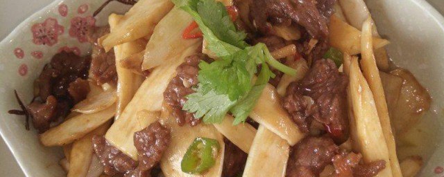 怎么做美味的黄瓜茭白炒牛肉末 做黄瓜茭白炒牛肉末的方法