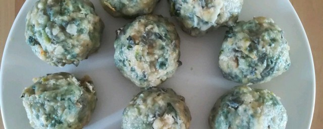 菠菜团子做法次序 怎样做菠菜团子