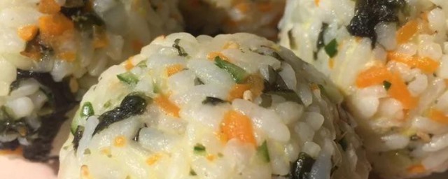 便当饭团做法 如何做便当饭团