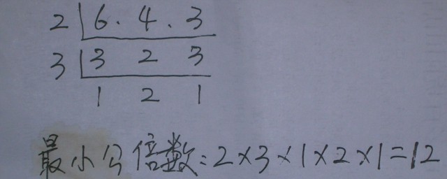 求最小公倍数的技巧 最小公倍数怎样求
