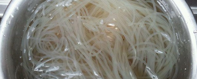 红薯粉丝要泡多久 泡粉丝的时间简介