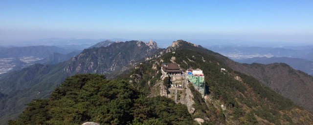 九华山旅游攻略自助游 九华山自助游计划简介