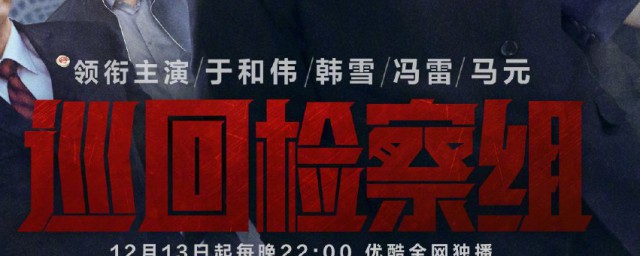 巡回检察组的演员表和角色简介 巡回检察组简介