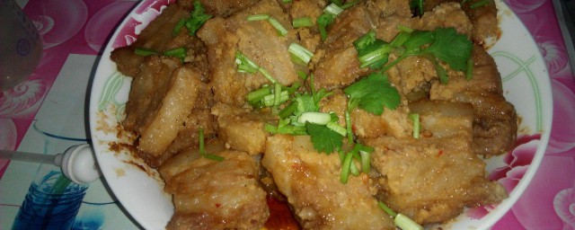 土豆粉蒸肉次序 土豆粉蒸肉的技巧