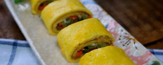 美味蛋卷次序 简便易做美味鸡蛋卷