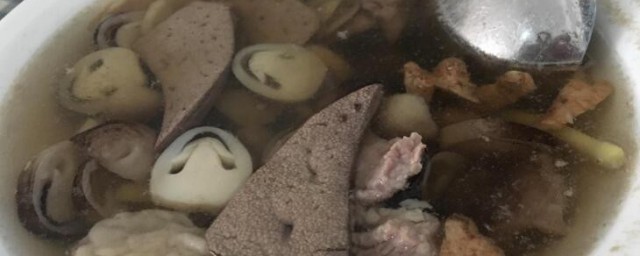 补血猪肝汤次序 补血猪肝汤做法次序