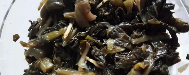蒸咸菜做法次序 清蒸咸菜做法
