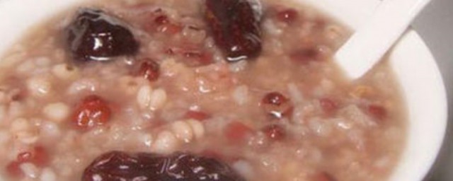 生理期煮红豆薏米粥怎样做 生理期怎样煮红豆薏米粥
