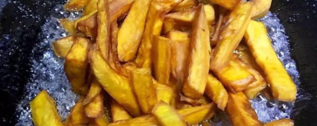 如何做家常红薯条 家常红薯条的做法