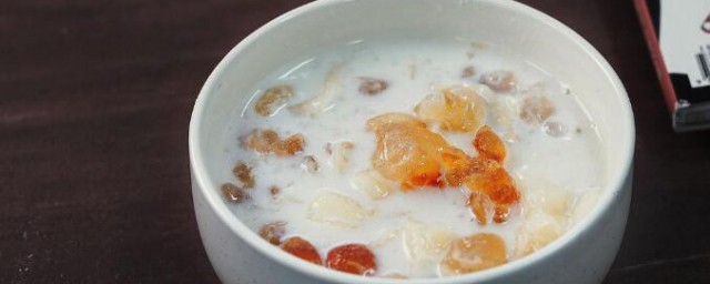 桃胶炖奶的做法 桃胶炖奶怎样做好吃