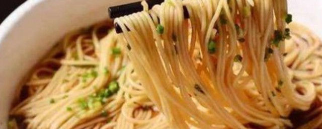 宁波阳春面怎样做的 阳春面的做法