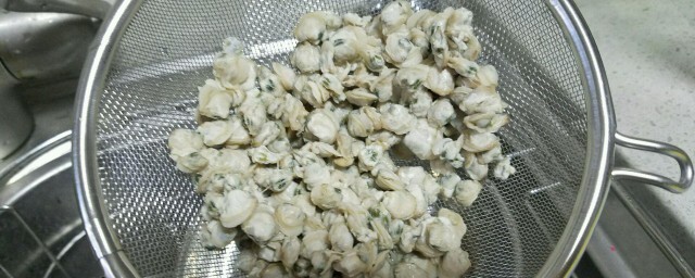 蚬肉做馅的要领 怎么用蚬肉做馅