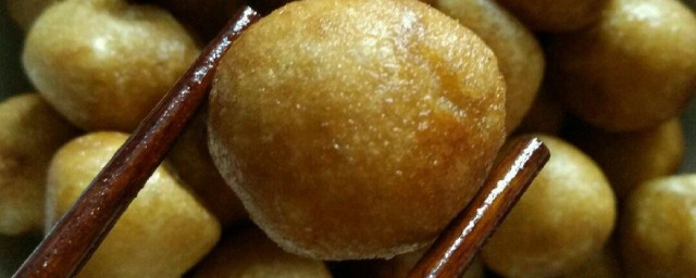 炸汤圆的做法是什么 如何制作炸汤圆