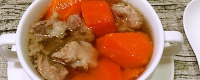 胡萝卜和排骨如何做才好吃 胡萝卜和排骨好吃的做法介绍