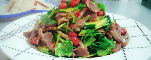 凉拌鸡胗的做法 凉拌鸡胗如何做
