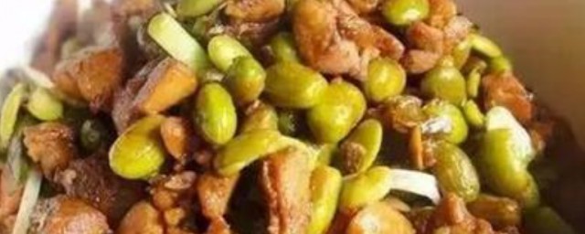 辣炒毛豆鸡丁的做法 辣炒毛豆鸡丁怎么做好吃