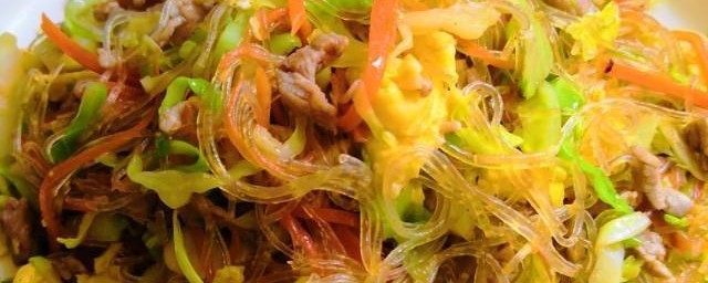 包菜炒粉丝的做法 包菜炒粉丝如何做