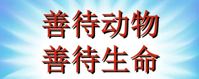 关于保护动物的标语有哪些 爱护动物的标语精选