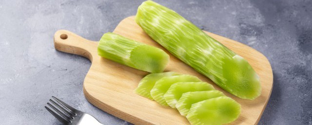金蒜莴笋丝的做法 金蒜莴笋丝如何做