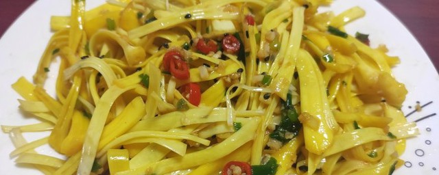 凉拌菠萝蜜丝做法 凉拌菠萝蜜丝怎样做