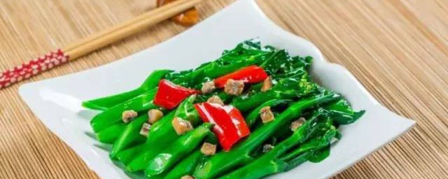 咸鱼炒芥兰怎样做 做咸鱼炒芥兰次序