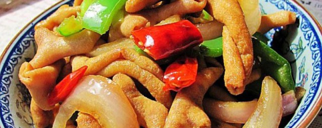 鸡肠怎样炒 炒鸡肠的技巧简介