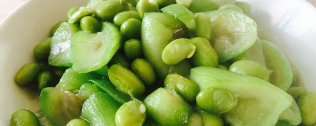 怎样做丝瓜扁尖炒毛豆 丝瓜扁尖炒毛豆怎样做