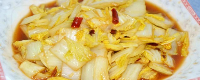 怎样炒大白菜好吃 炒大白菜的技巧教程