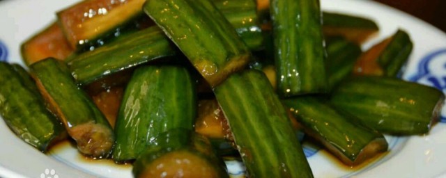 酱黄瓜制作的技巧 做酱黄瓜的技巧