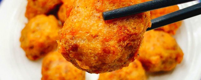 大厨师炸肉丸技巧 怎样炸肉丸