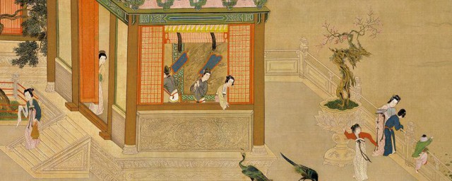 汉宫春晓图记载的内容是什么 汉宫春晓图记载的内容简介