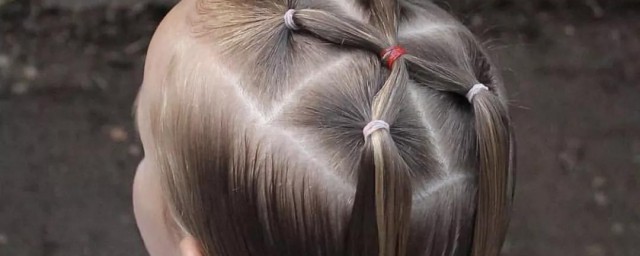 新式女童编发教程 女童编发超简单的教程