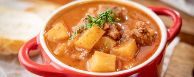 牛肉土豆汤怎样做 牛肉土豆汤的做法