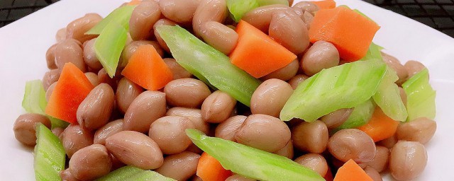 怎样做花生莴笋肉丁 花生莴笋肉丁怎样做