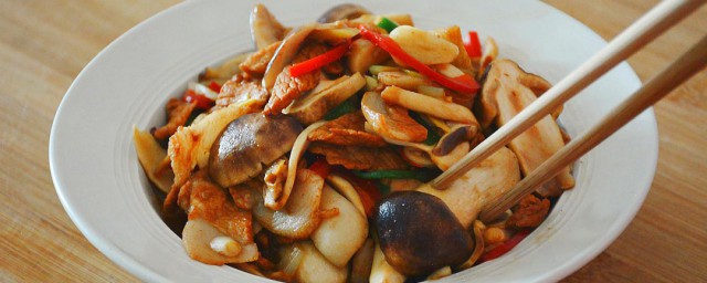 松茸如何炒 怎么炒松茸