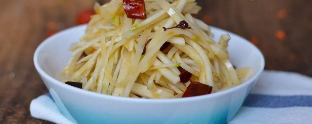 如何做糖醋芥菜疙瘩丝 如何做糖醋芥菜疙瘩丝