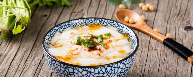 关于豆腐脑的制作要领 黄豆做豆腐脑的方式