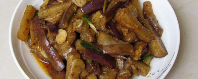 酱爆茄子怎样做 酱爆茄子的家常做法