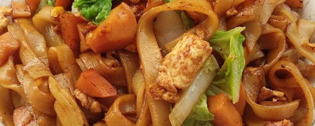 如何炒腊肠河粉好吃又简单 炒腊肠河粉好吃的要领